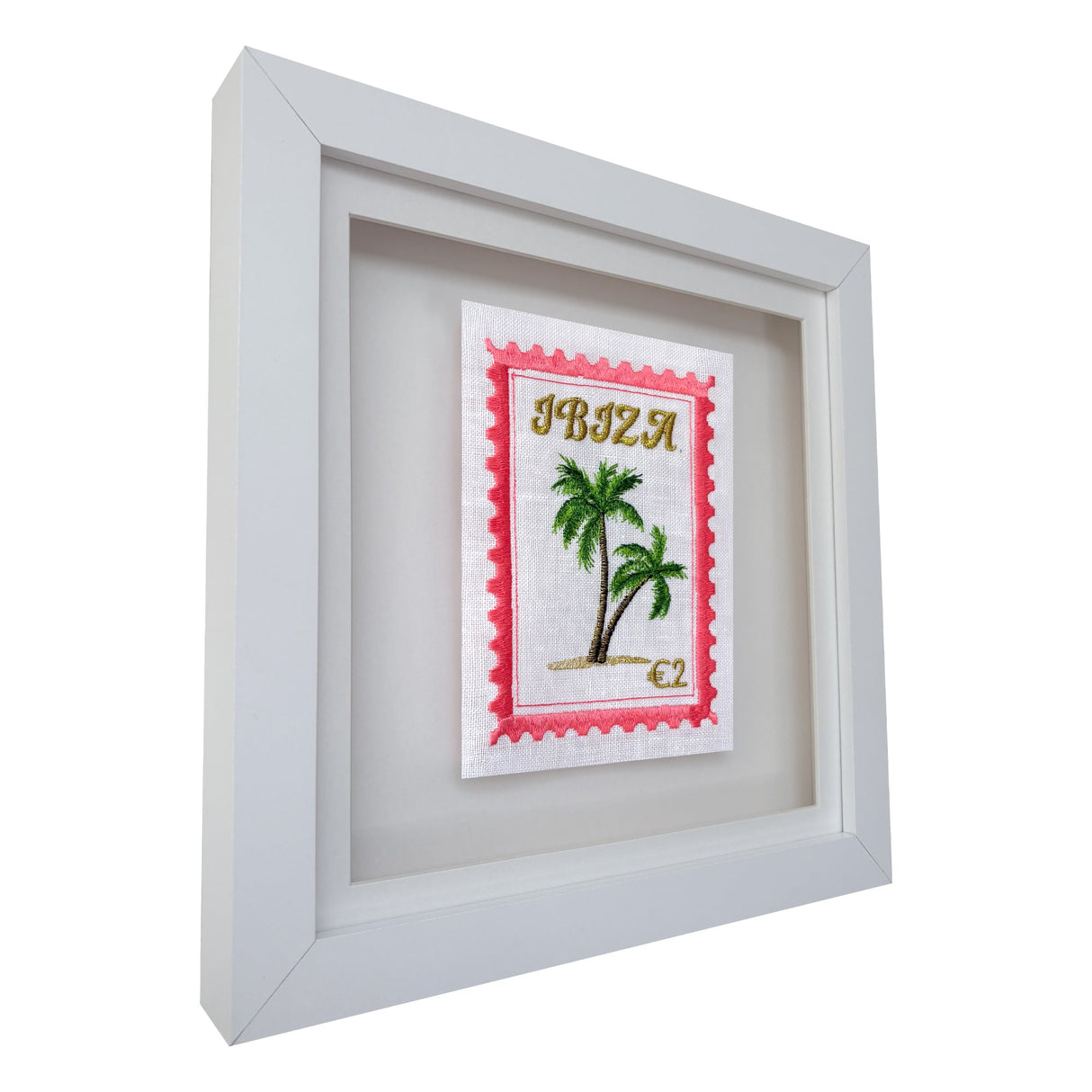 Ibiza Inspired Stamp Artwork