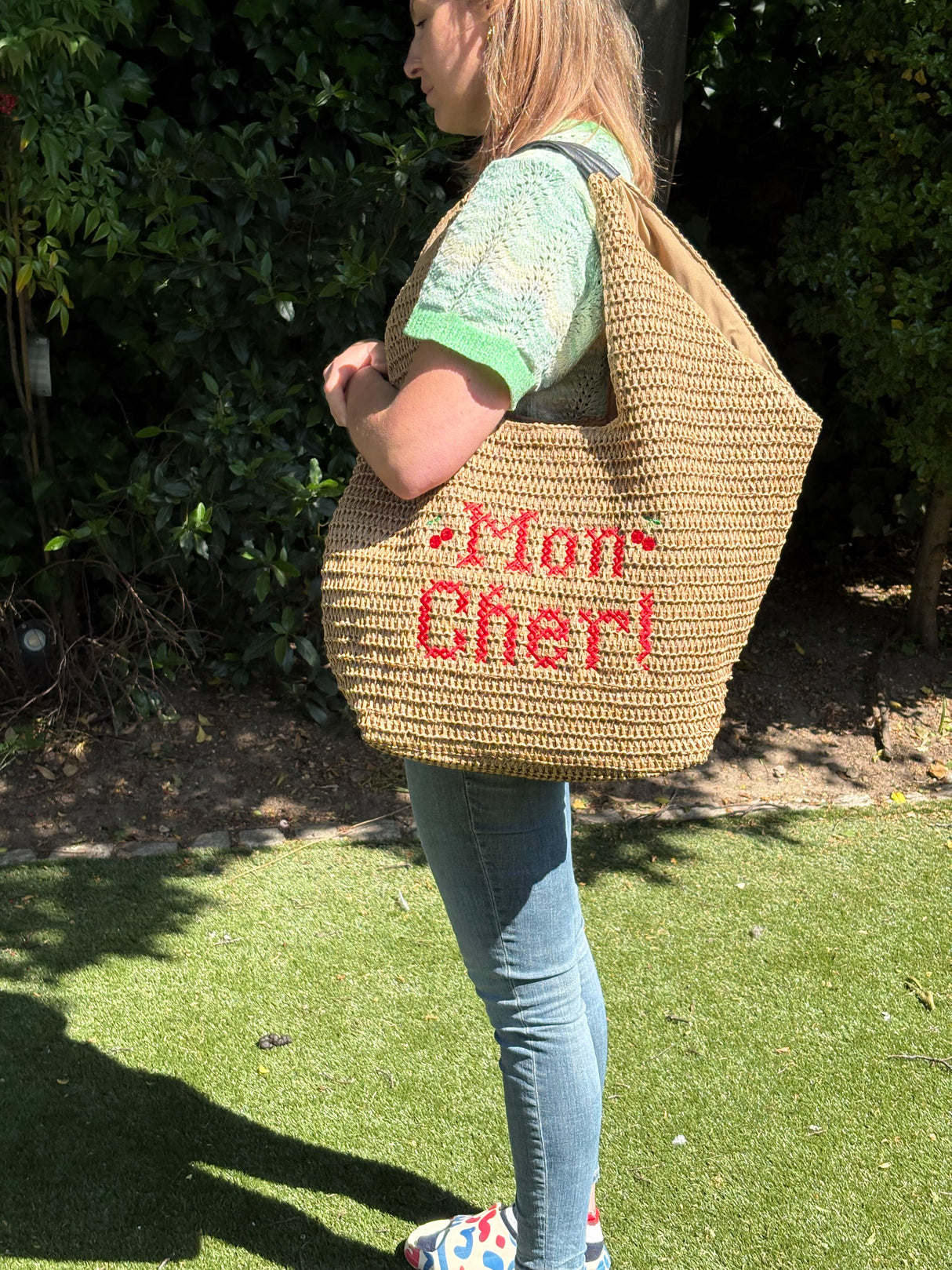 Mon Cheri Straw Bags