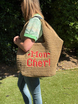 Mon Cheri Straw Bags