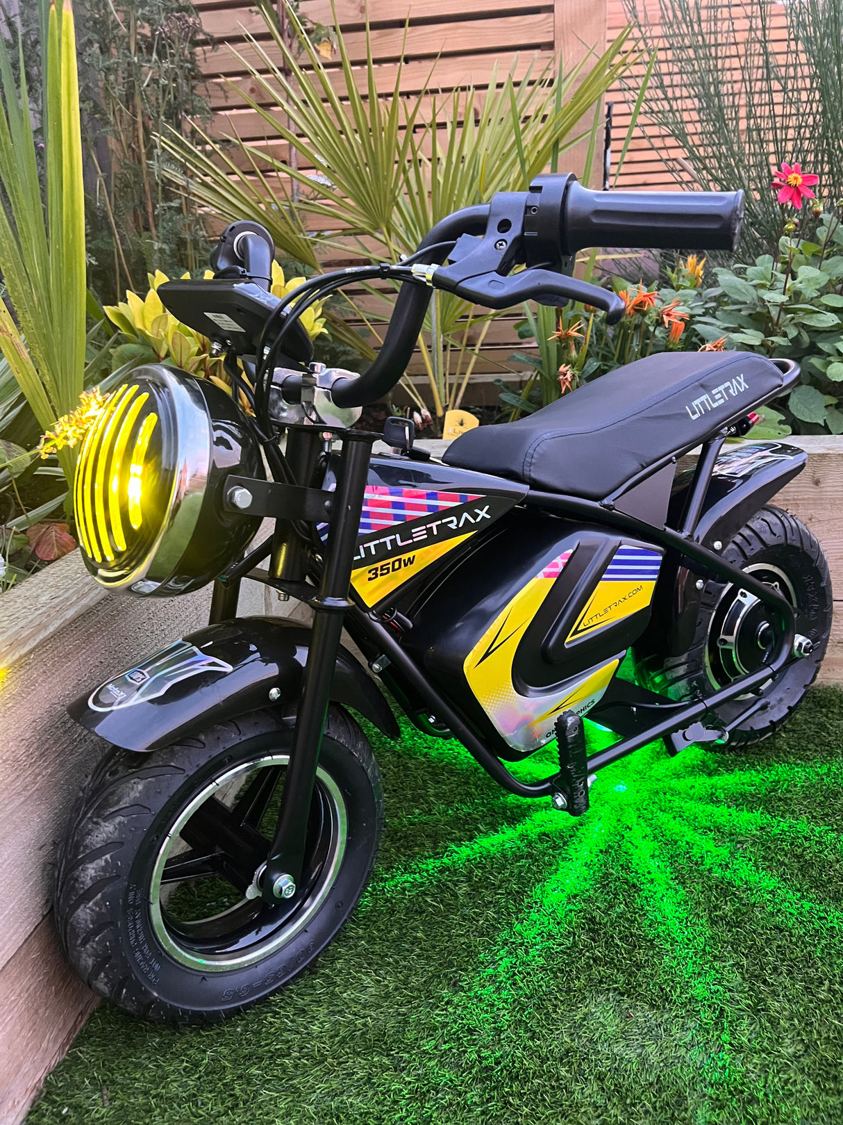 NEW LittleTrax Kids Electric Monkey Bike 350w Dirt bike ride on toy similar to 50cc off road bike
