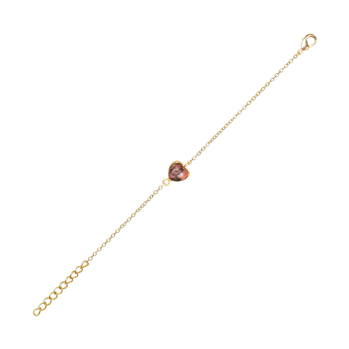 Rhodonite Bracelet "Stellar Elegance"