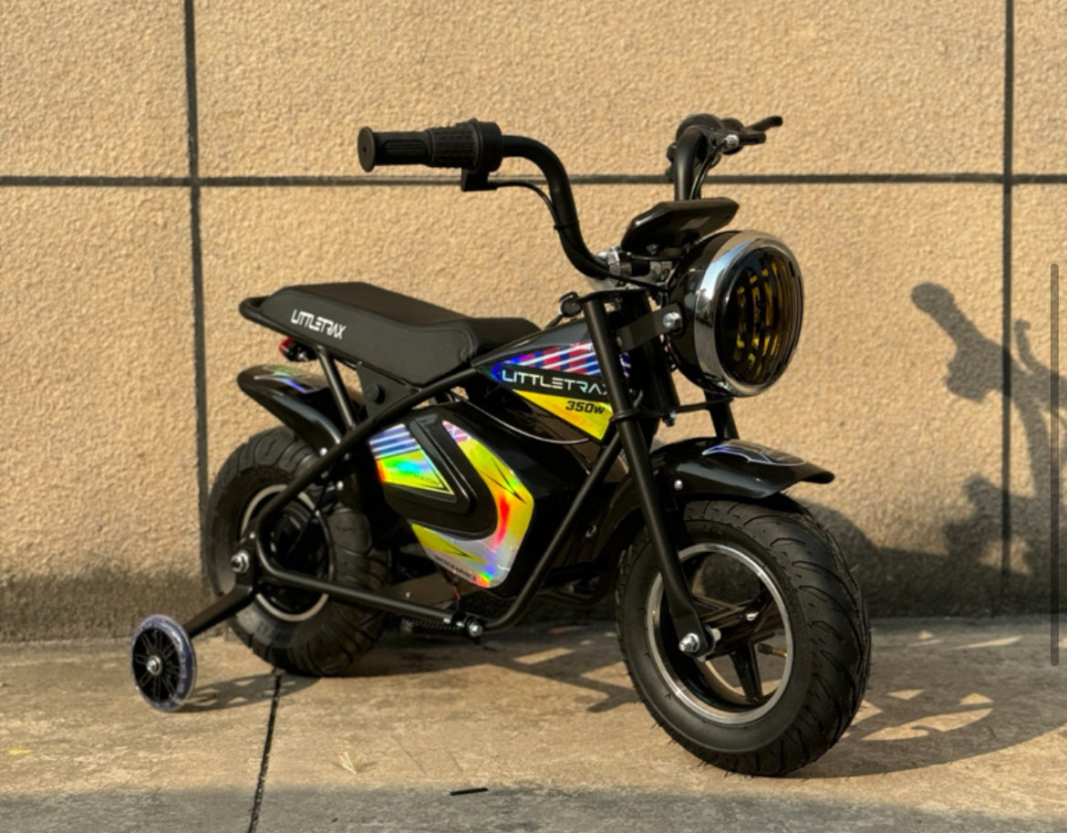 NEW LittleTrax Kids Electric Monkey Bike 350w 36v lithium