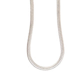 Snake Chain Silver 22" 56 Cm