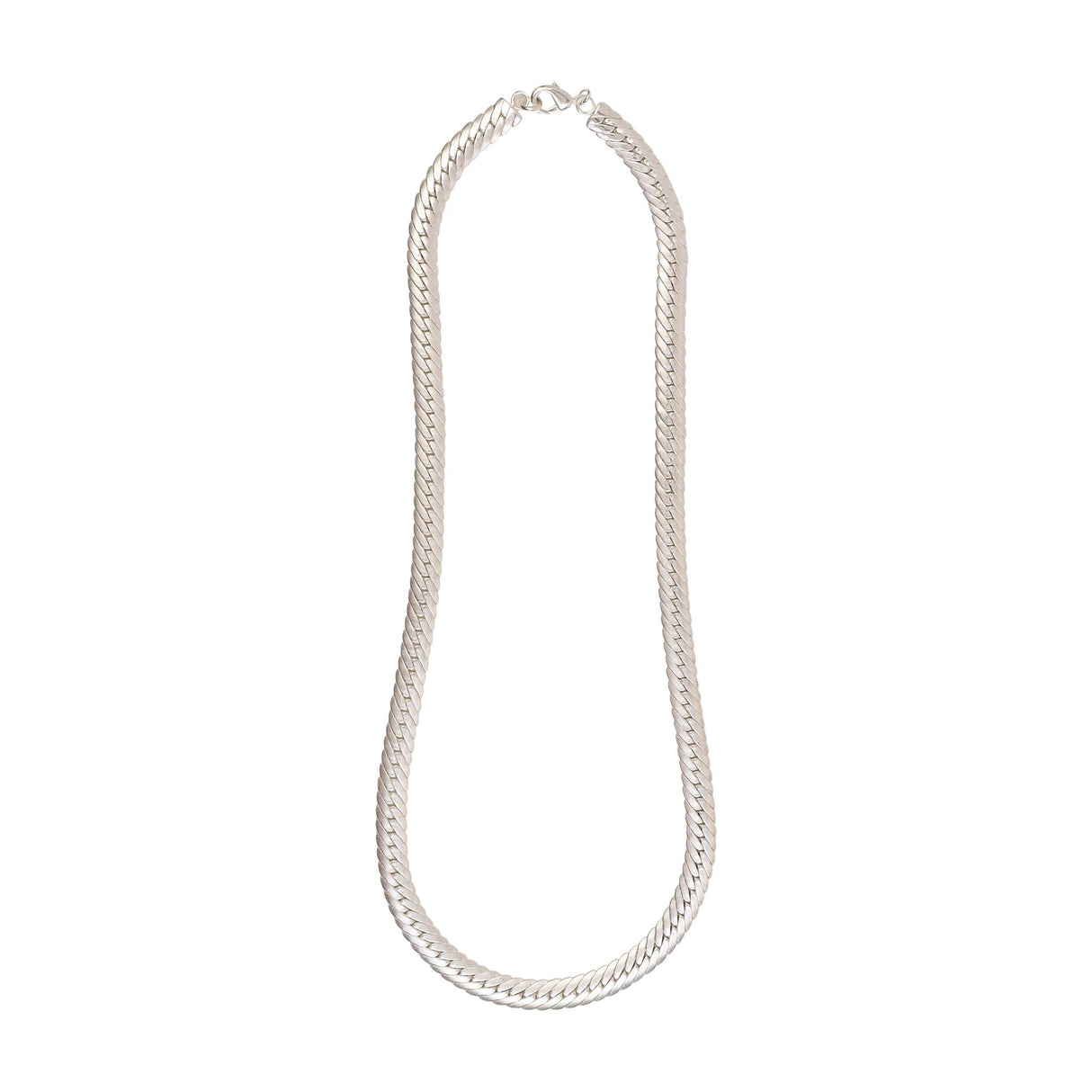 Snake Chain Silver 22" 56 Cm