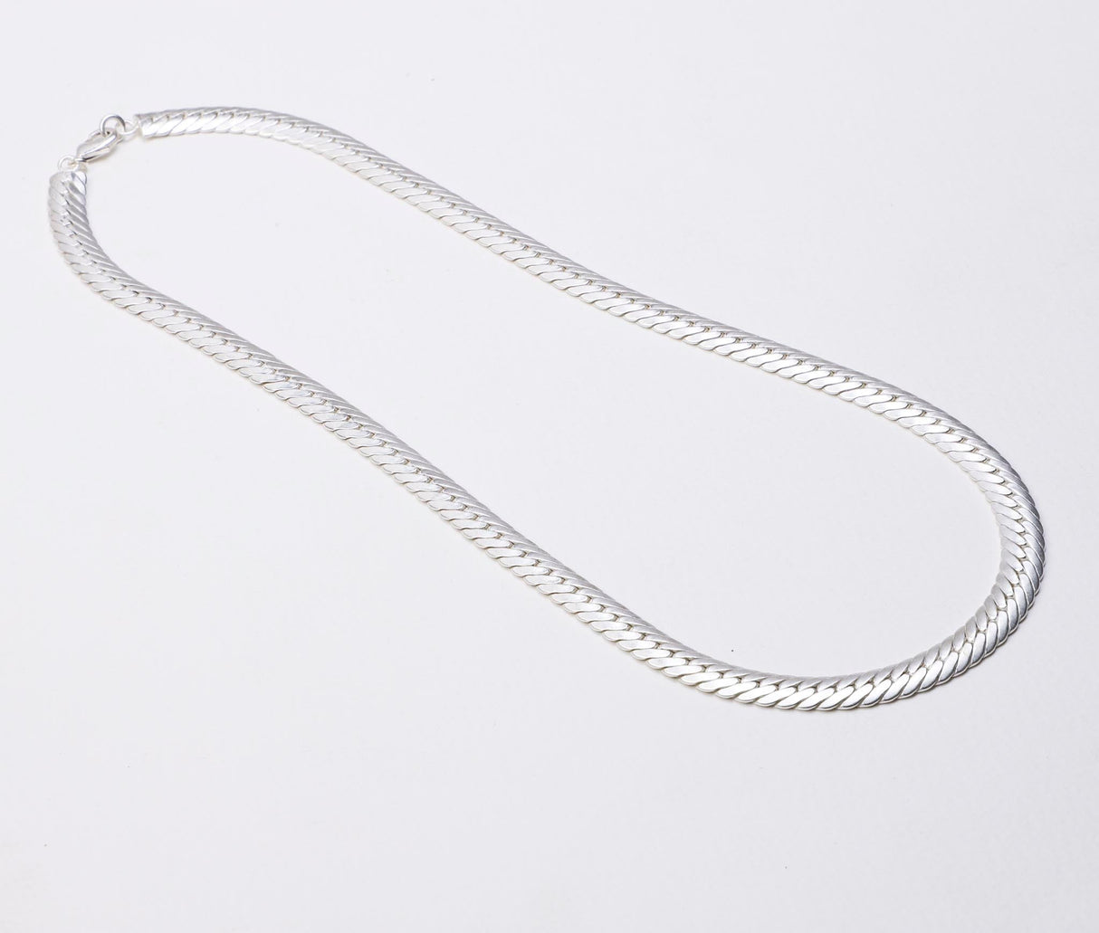 Snake Chain Silver 22" 56 Cm