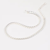 Snake Chain Silver 14"(36 Cm)