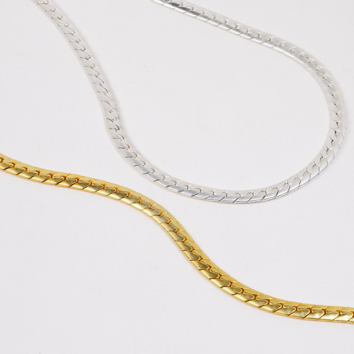 Snake Chain  Gold  14 "(36 Cm)