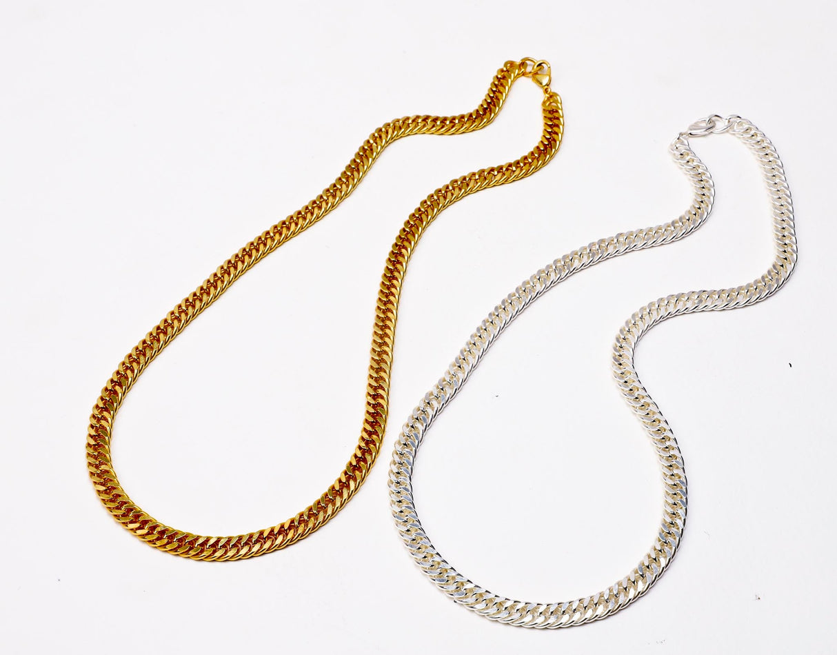 Herringbone Chain Gold 22" 56cm
