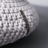 Crochet Round Cushion | OATMEAL