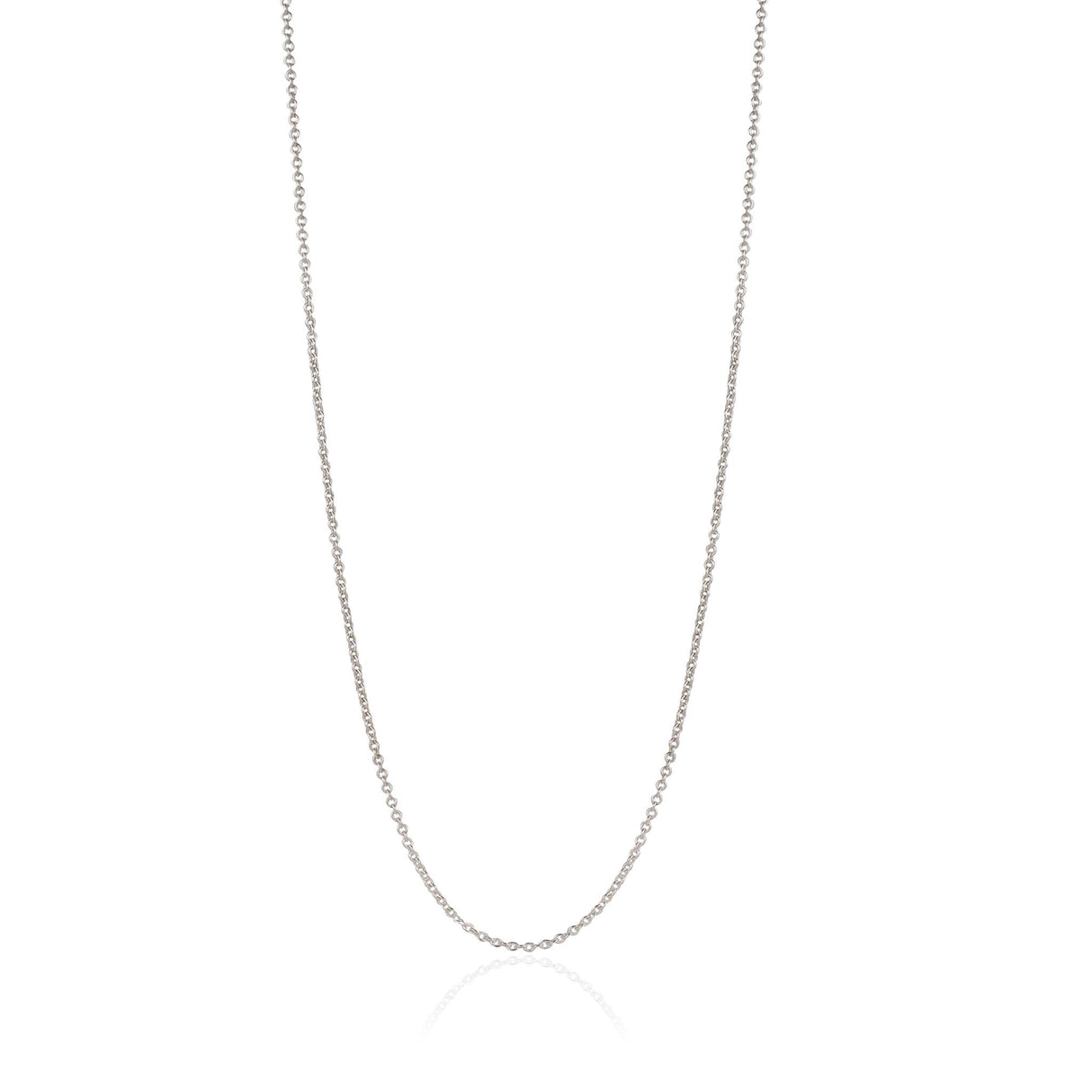 Fine Chain Necklace  Silver