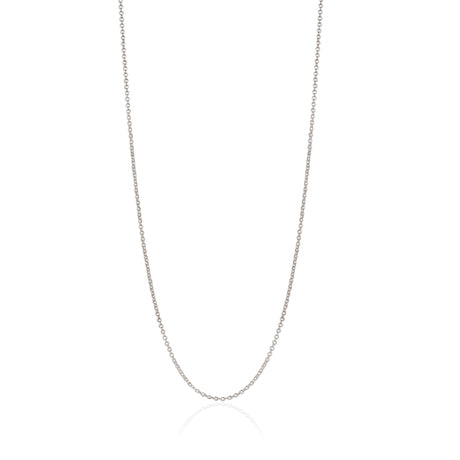 Fine Chain Necklace  Silver