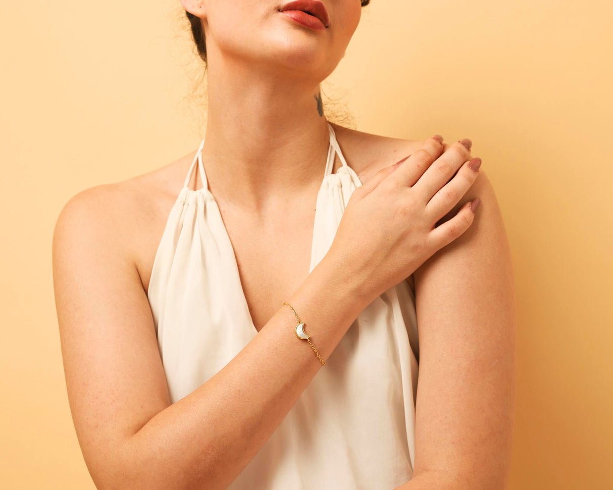Moon Mother of Pearl Jewellery Set