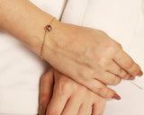 Rhodonite Bracelet "Stellar Elegance"