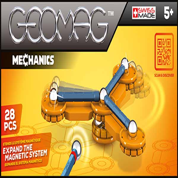 Geomag Mechanics 28 Pieces Set