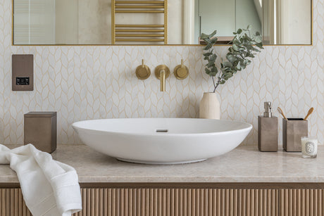 Kensington Cotton Wool Box - Taupe