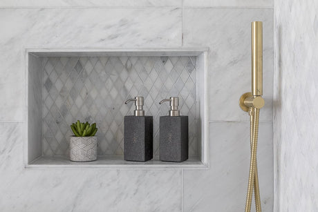 Chelsea Soap Dispenser - Shagreen Chocolate