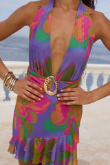 Runaway the Label ZURI MINI DRESS - DIAZ IRIS