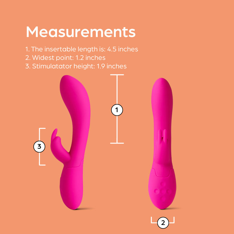 So Divine Kiss Kiss Rabbit Vibrator