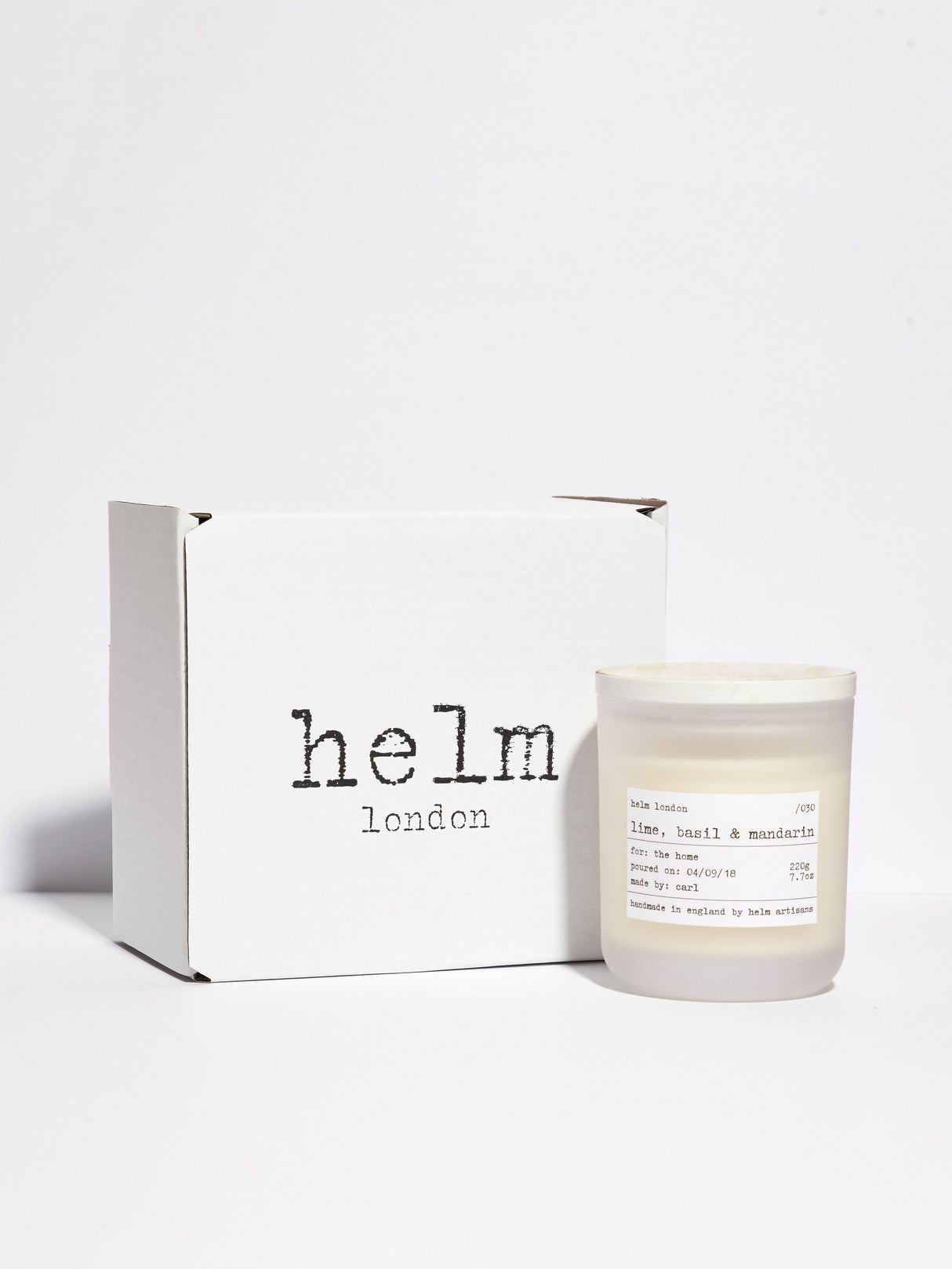 Lime Basil & Mandarin Luxury Candle