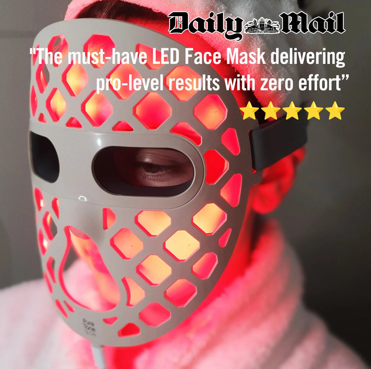 Pure Tone Glow LED Light Therapy Mask