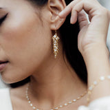 Oval Crystal Framed Necklace