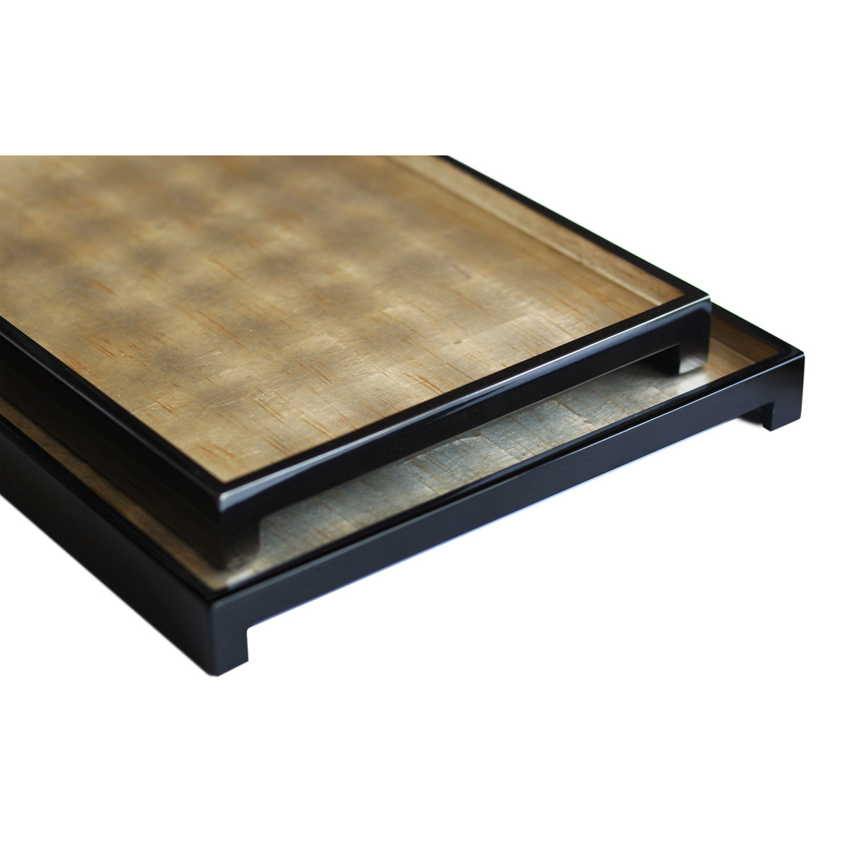 The Windsor Tray Large in Silver Leaf
