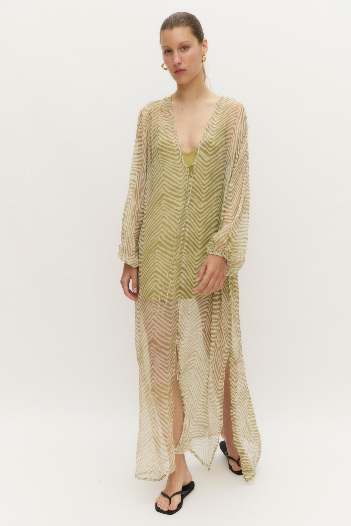 LEA DRESS - IGUANA