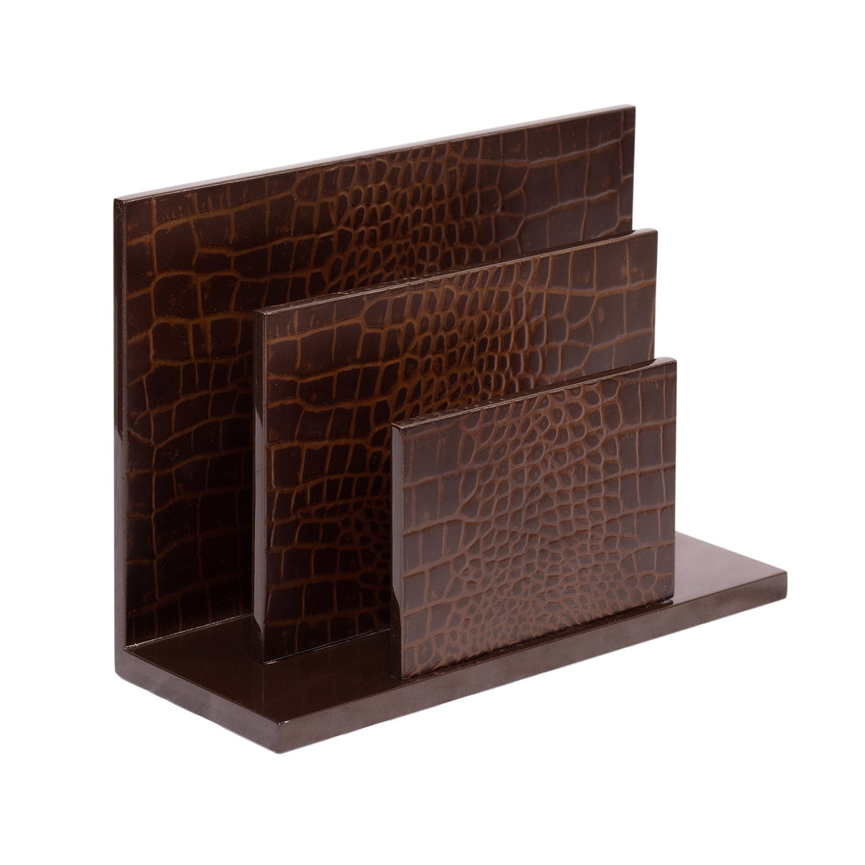 Chelsea Letter Holder Vintage Croc