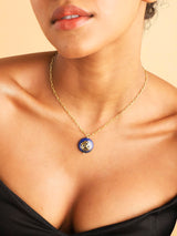 Melange Necklace Blue Lapis