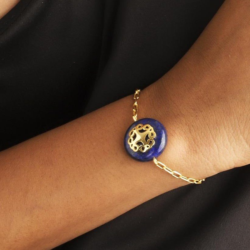 Melange Bracelet Blue Lapis