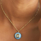 Melange Necklace Turquoise