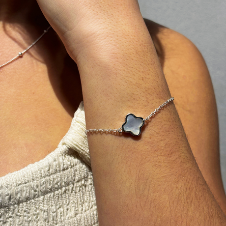 Clover Bracelet Mother of Pearl