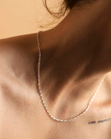 PaperClip Chain Necklace Gold (Small)