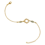 Filigree Opal Chalcedony Bracelet