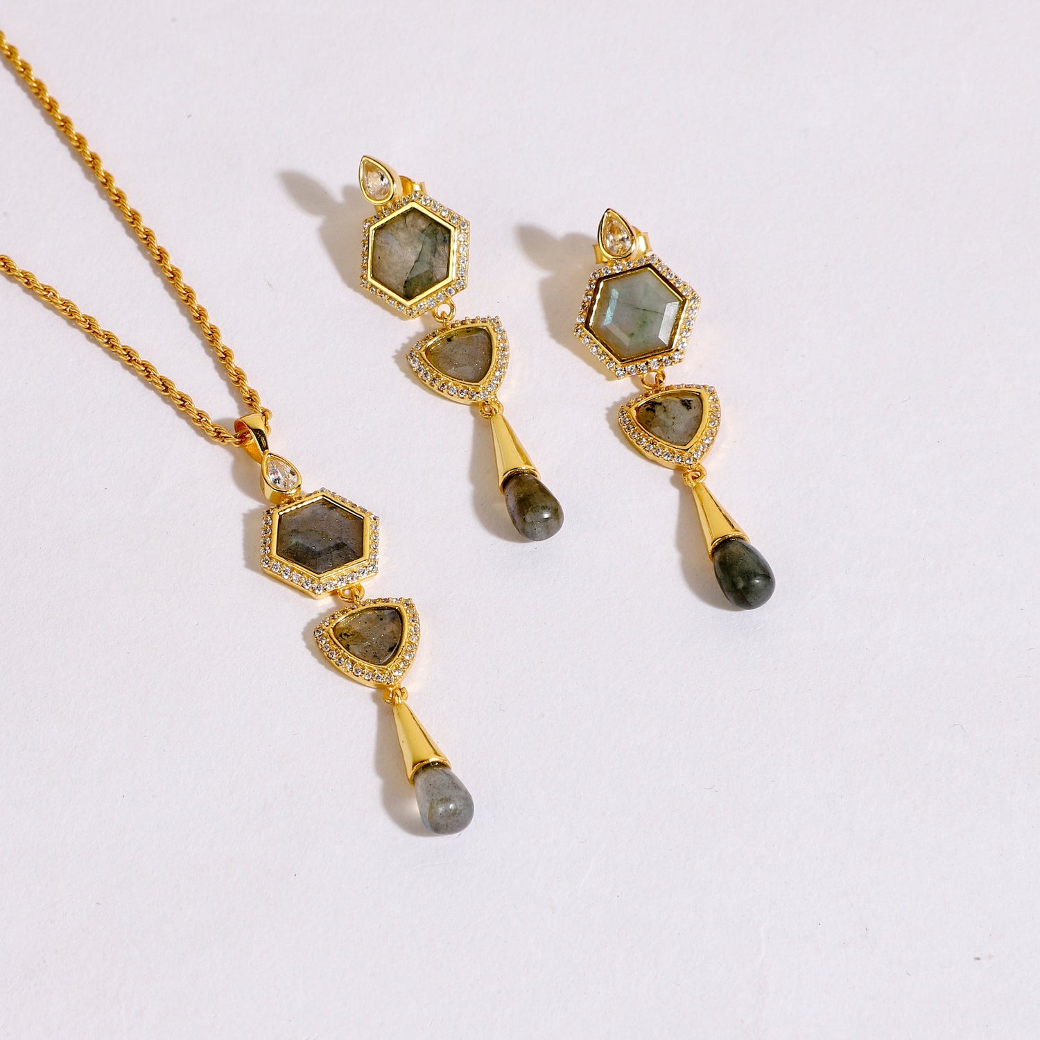 Timeless Radiance With Labradorite Necklace