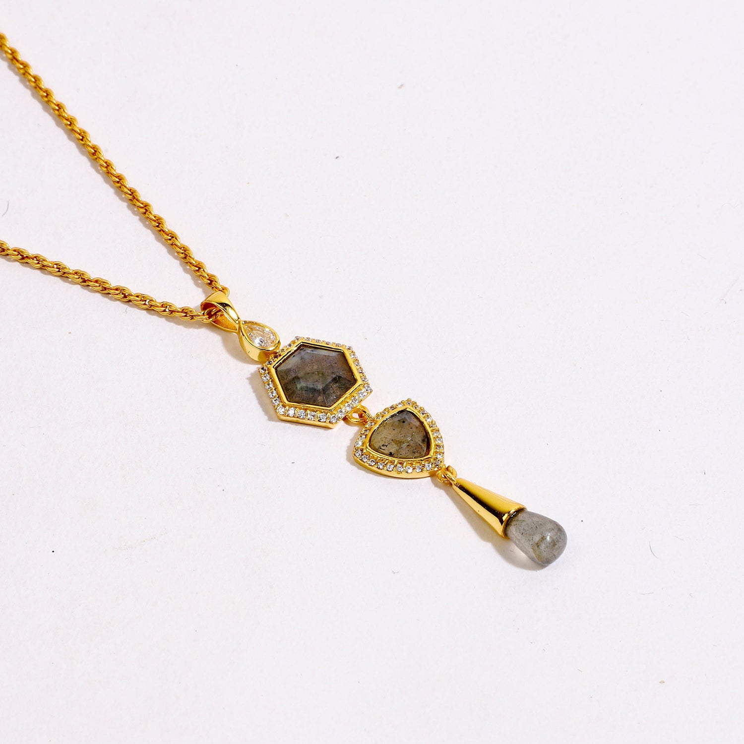 Timeless Radiance With Labradorite Necklace