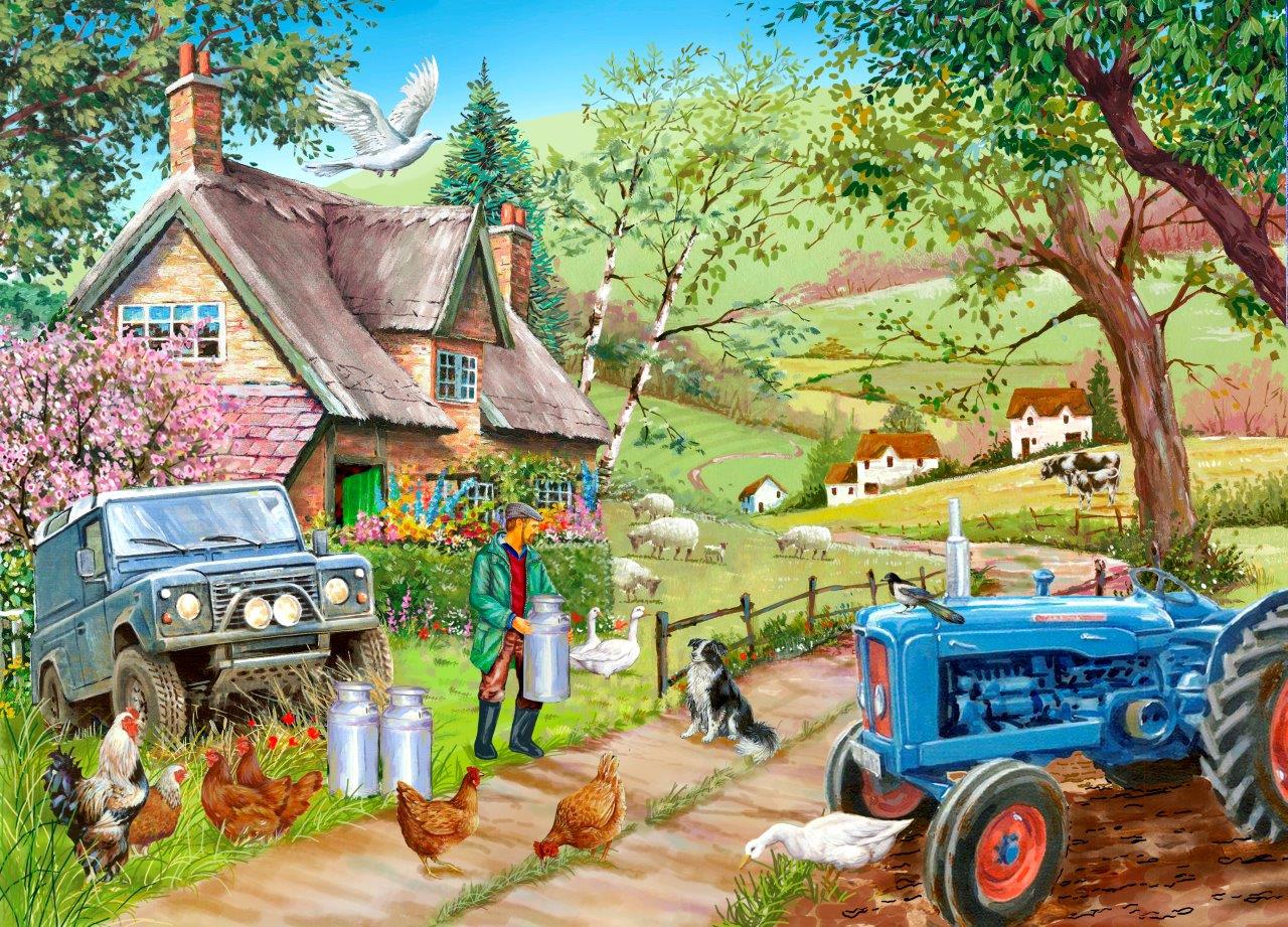Farm Fresh - 500 Piece Jigsaw Puzzle