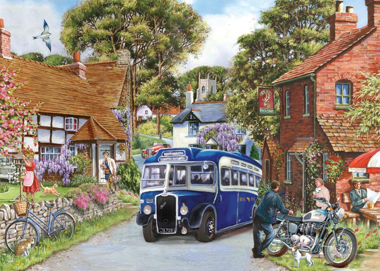 Tight Corner - 500 Piece Jigsaw Puzzle