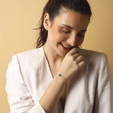 Malachite Jewellery Set "Stellar Elegance"