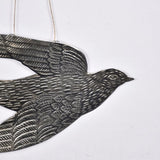 Bird Hanging Ornament	28X0.5X16 CM