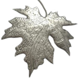 Maple Leaf Hanging Ornament	16.5X0.5X20