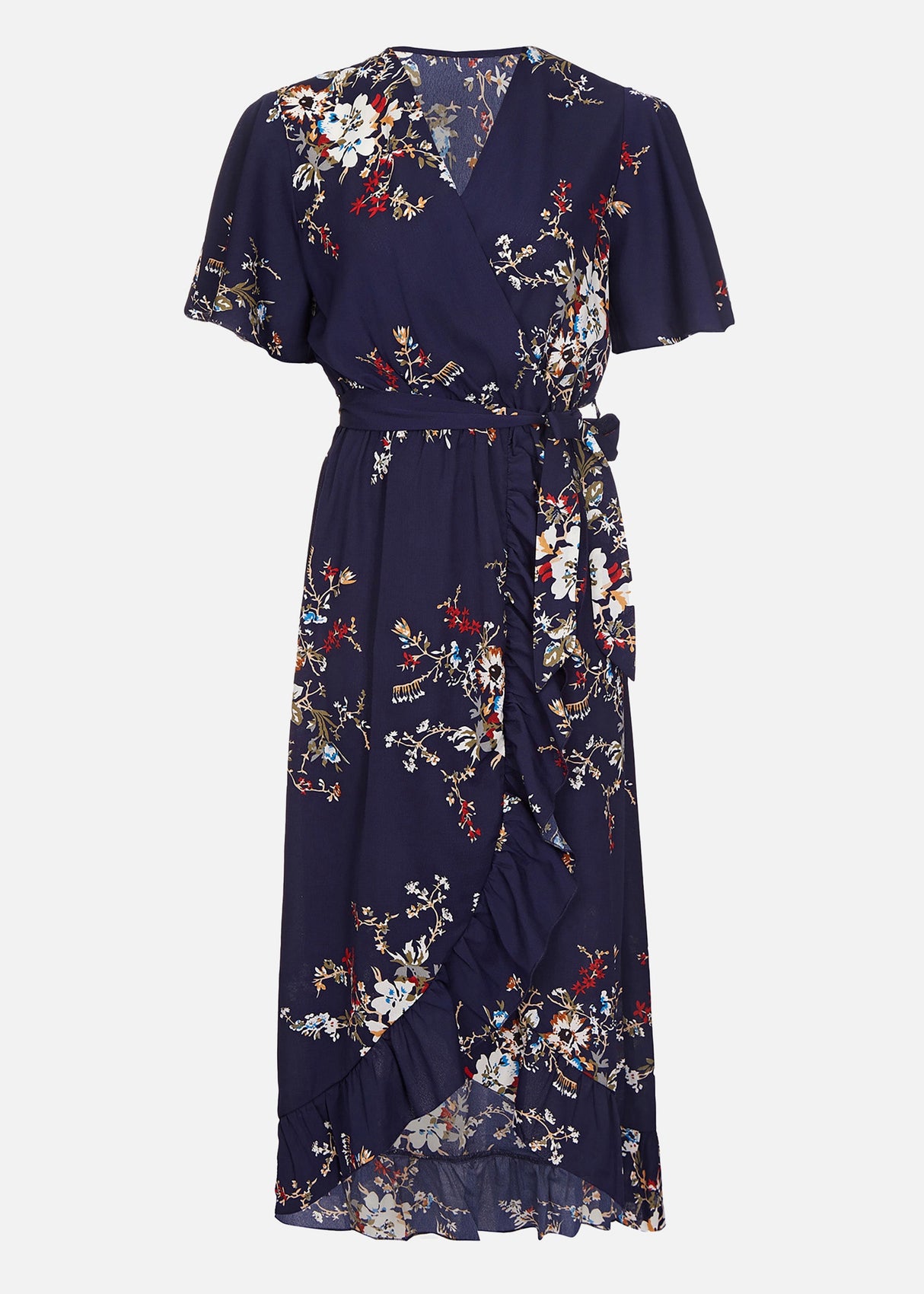 Dipped Hem Maxi Dress