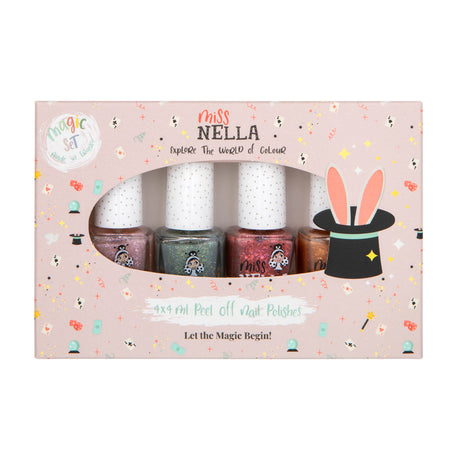 Magic Collection 4-Pack Kids' Nail Polish Set