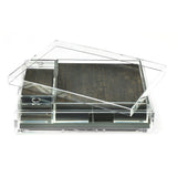 Matbox Clear - Faux Boa Charcoal