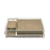 Matbox Clear - Faux Shagreen Natural