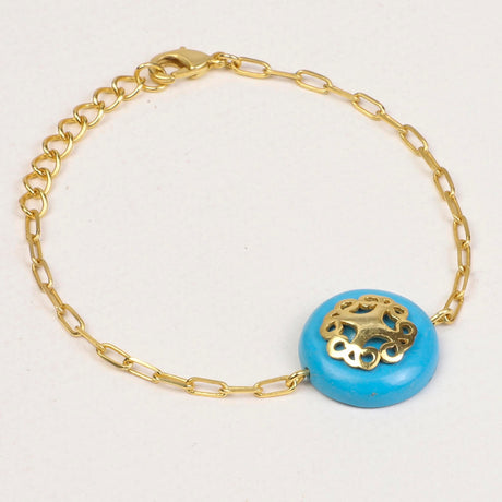 Melange Bracelet Turquoise