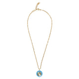 Melange Necklace Turquoise