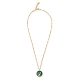 Melange Necklace Green Onyx