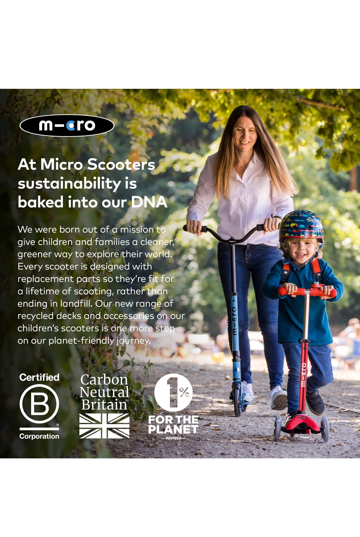 The Micro Lightweight Stroller 360: Green Matcha