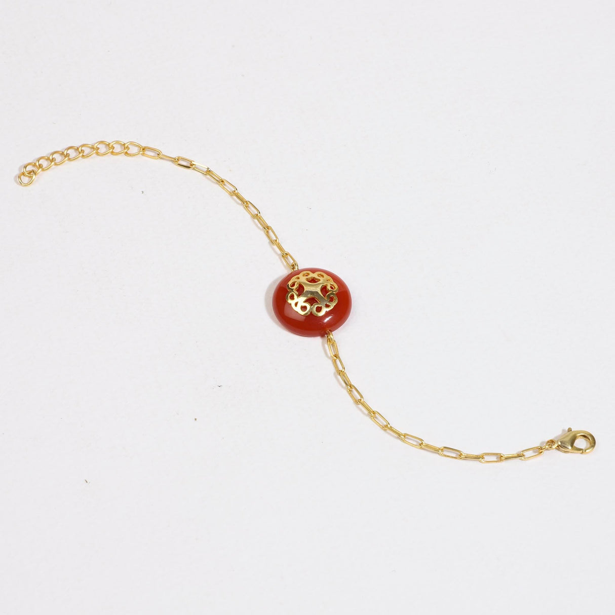 Melange Bracelet Red Carnelian